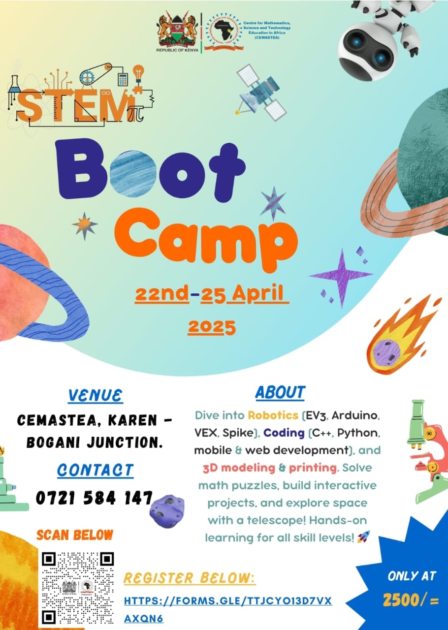 CEMASTEA STEM Boot Camp April, 2025